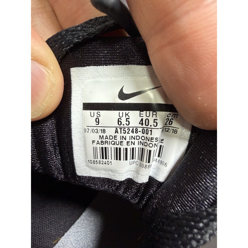 Nike Air Max 1 Women's Sneakers Size 9 Black Leather Jelly Jewel AT5248-001 - Picture 7 of 7